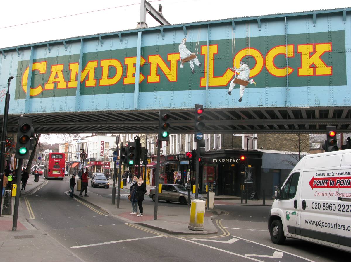 Camden Lock Bridge London