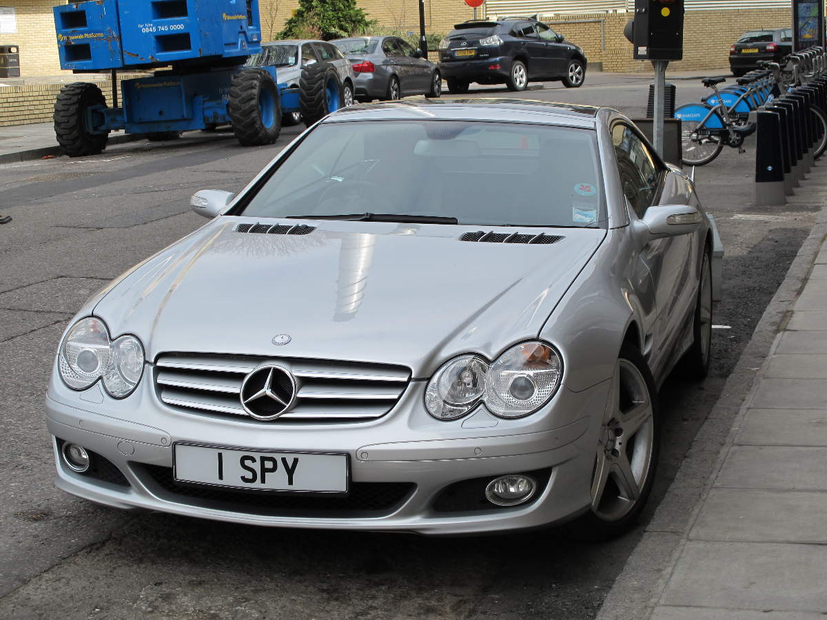 I SPY number plate