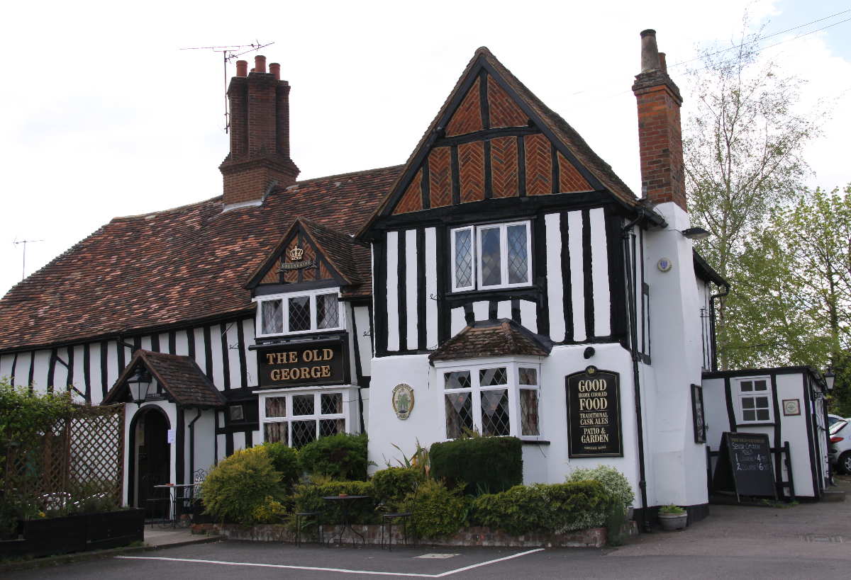 The Old George pub Ickleford