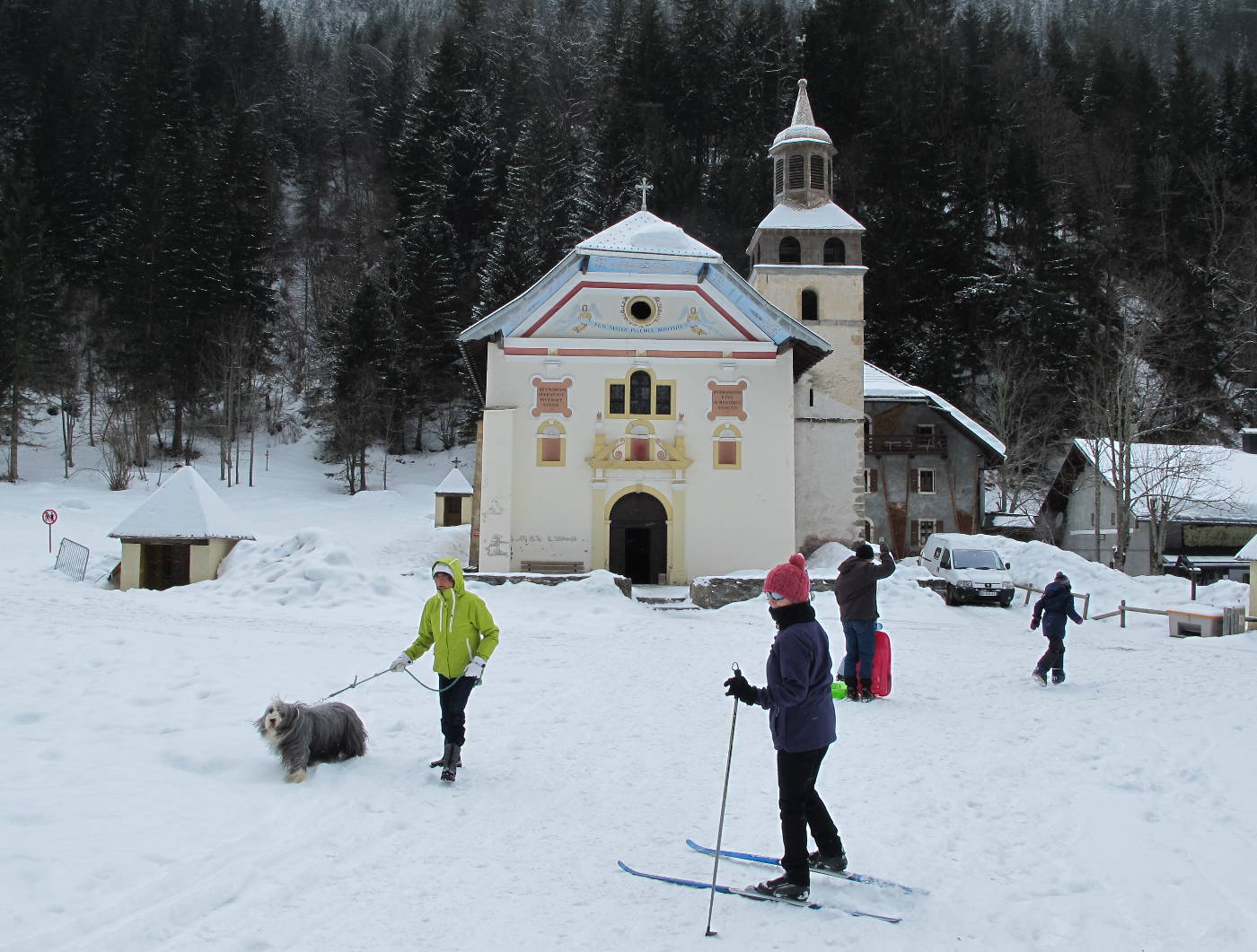 chapel les contamines montjoie